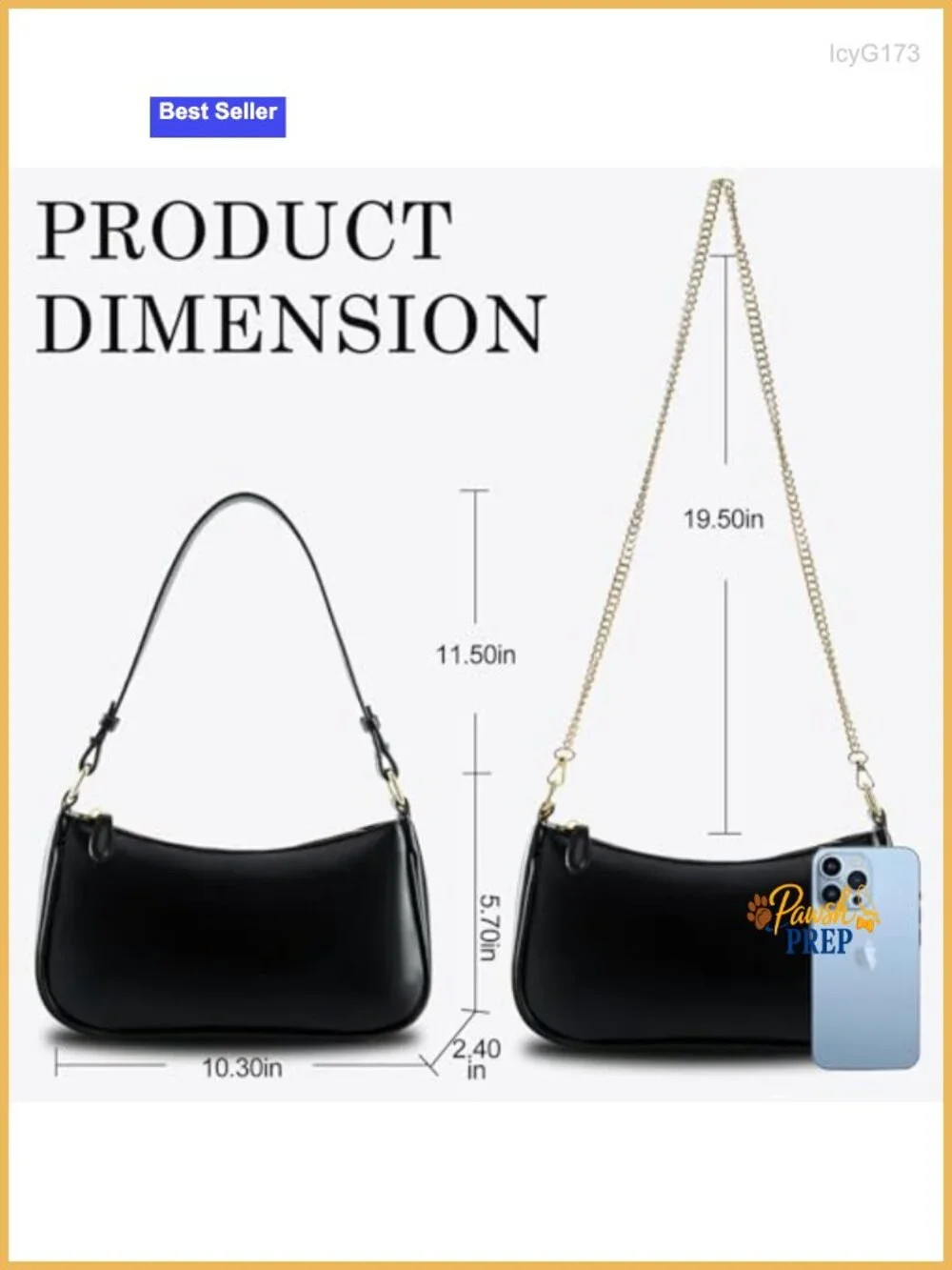 Women's Vegan Leather Hobo Shoulder Bag, Retro Tote Handbag with 2 Removable